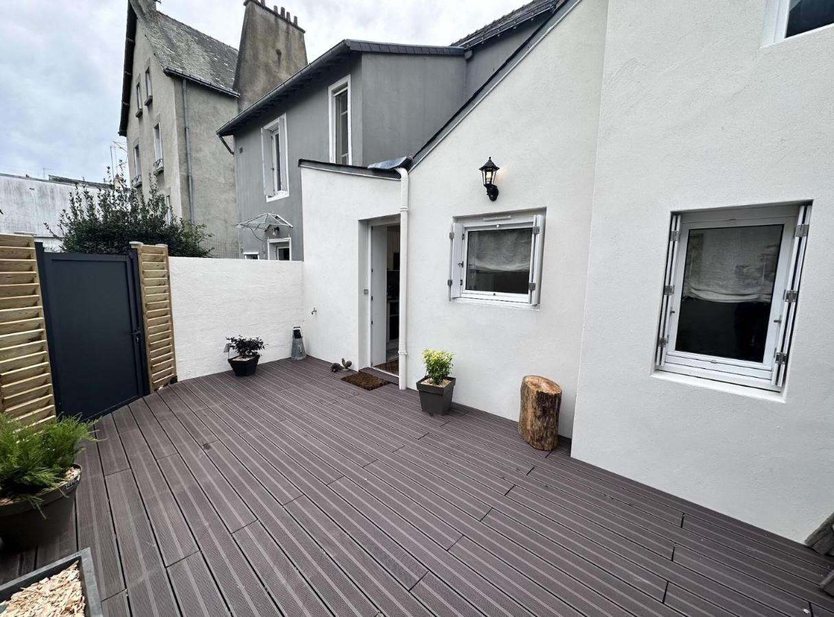 Appartement Le Wabi-Sabi - T2 Duplex - Terrasse Privee à Vannes Extérieur photo